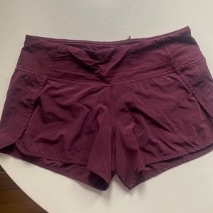 Lululemon Speed Up Shorts Mid-Rise